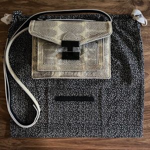 Loeffler Randall Rider Crossbody Bag Python